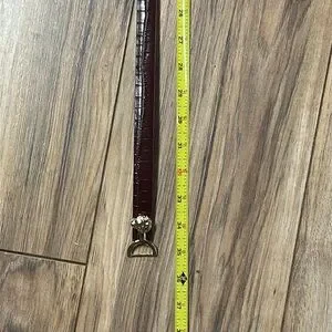 Maje | Accessories | Nwot Maje 3 Elegant Burgundy Leather  display picture 3